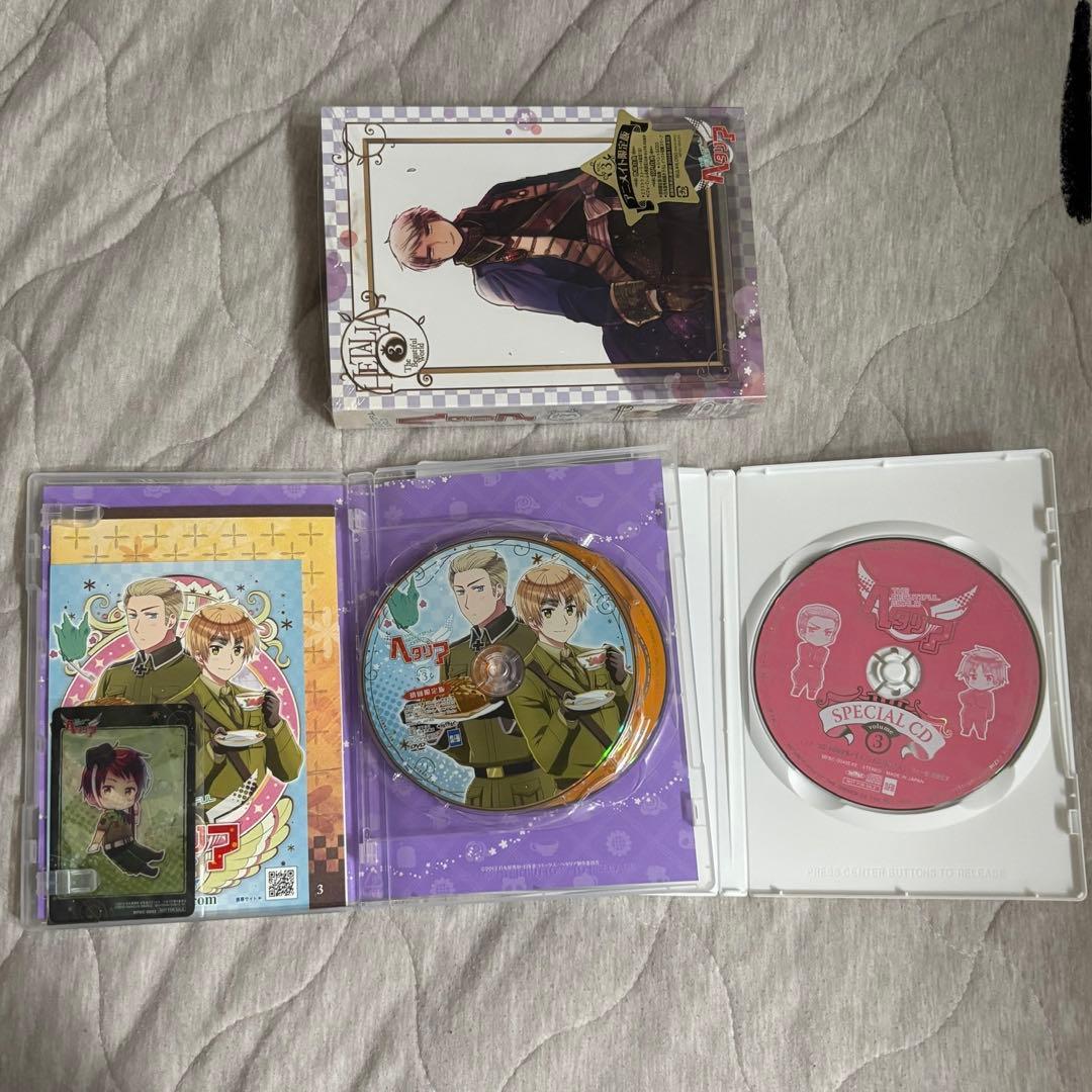 ヘタリア DVD アニメイト限定版 セット まとめ 特典 えくすとらでぃすく