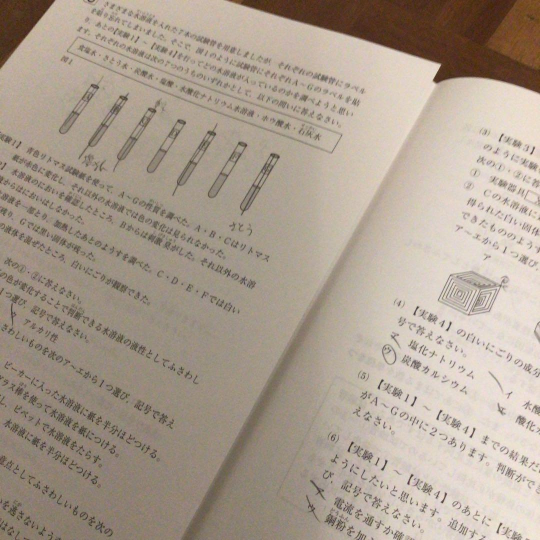 サピックス　新6年（現5年) 新学年入室・組分けテスト　原本　2021年1月