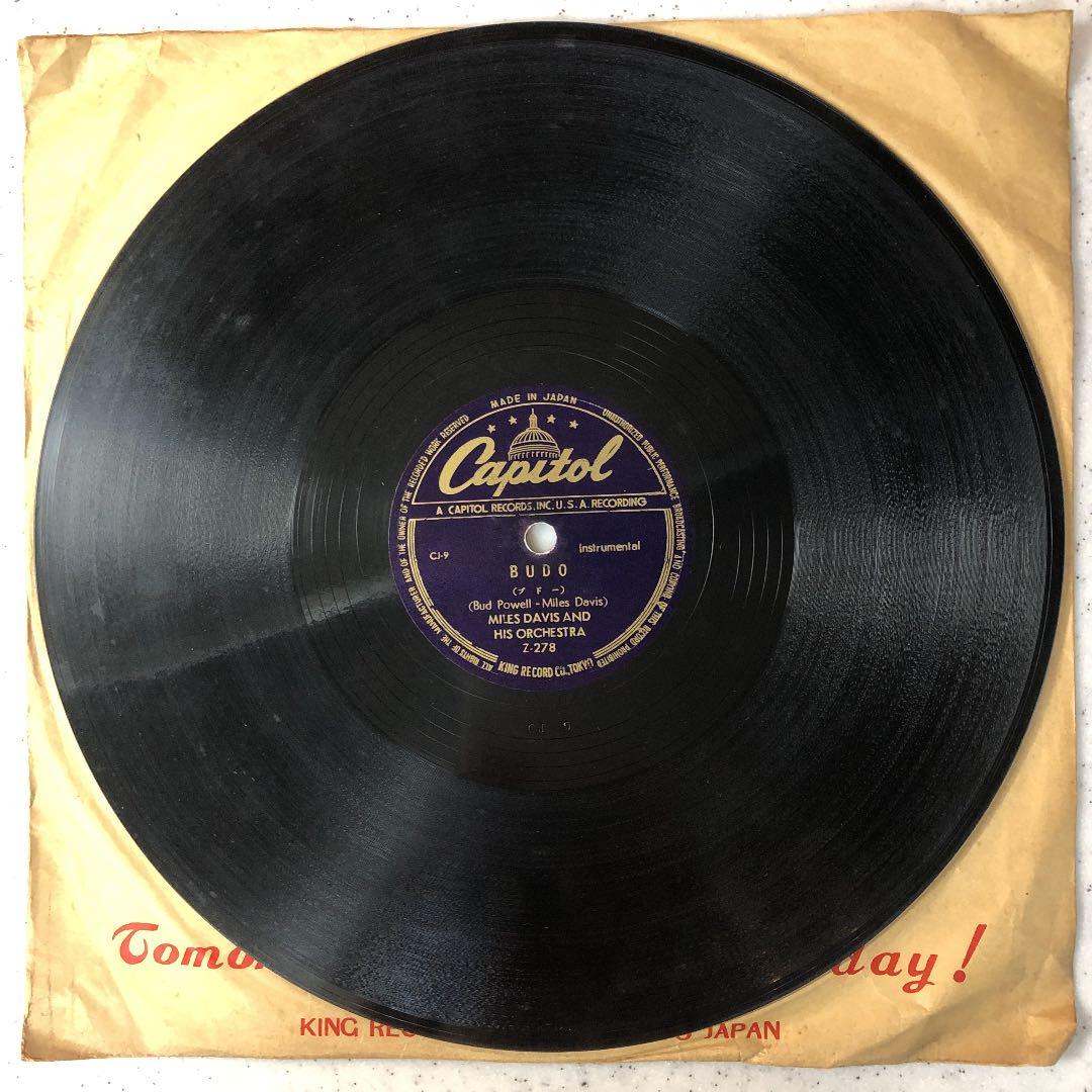 貴重‼︎78rpm マイルスデイヴィス MILES DAVIS SPレコード
