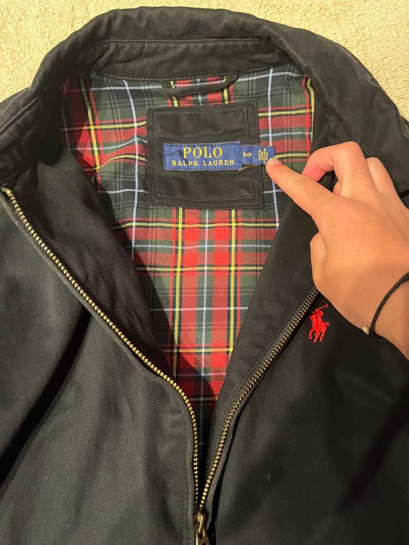 短丈　Polo by Ralph Lauren ブラック スウィングトップ