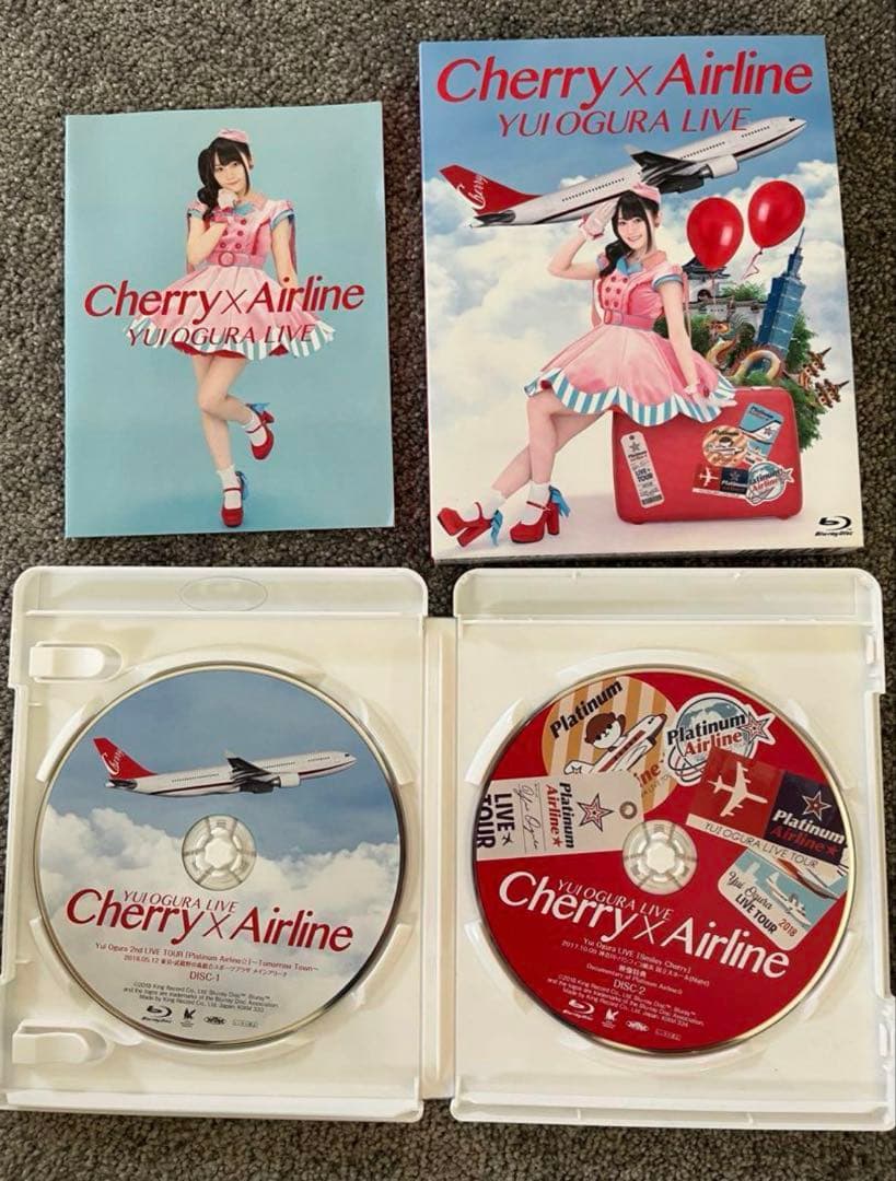 小倉唯/LIVE Cherry×Airline〈2枚組〉　ハードカバー付き