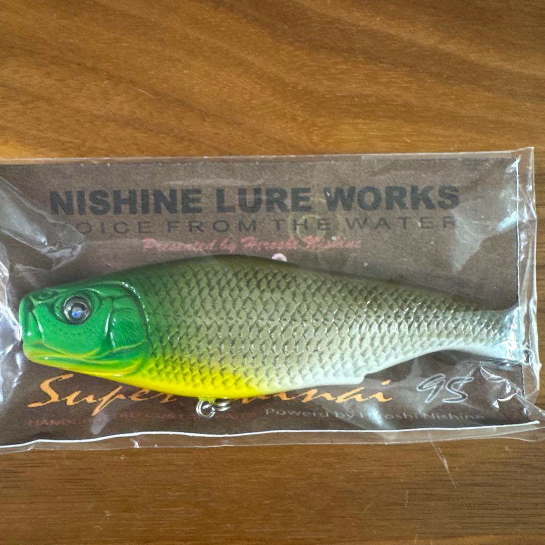 ☆新品☆ニシネルアーワークス　スーパーチナイ95　ブルフロッグ