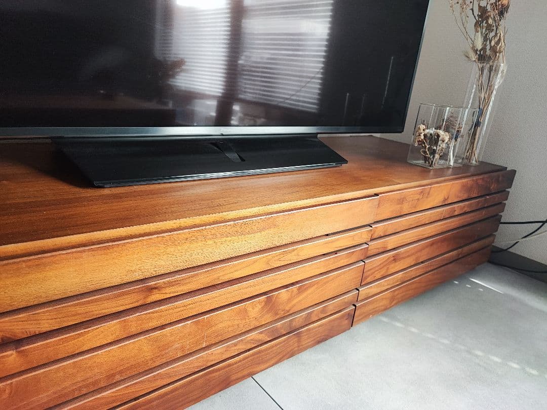 masterwallウォルナット無垢材テレビボード