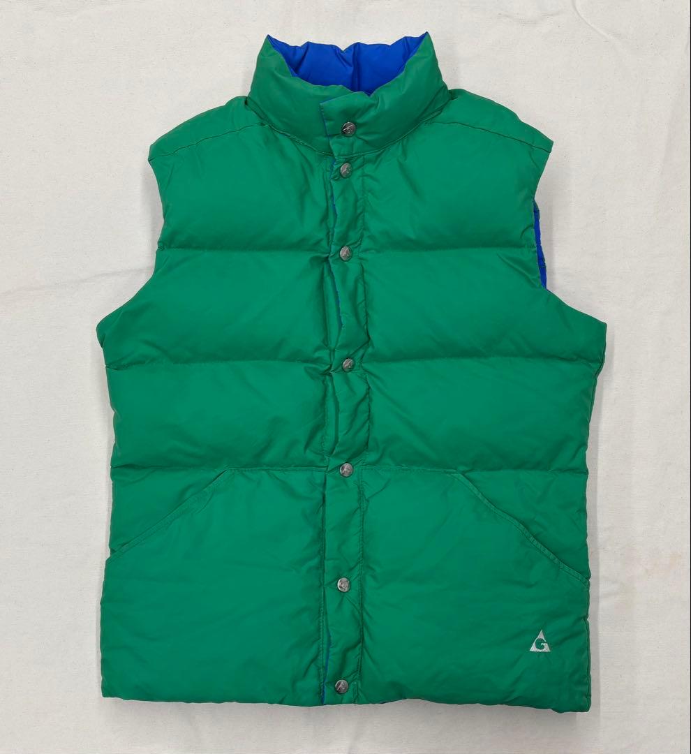 80's USA製 GERRY リバーシブルダウンベスト vintage