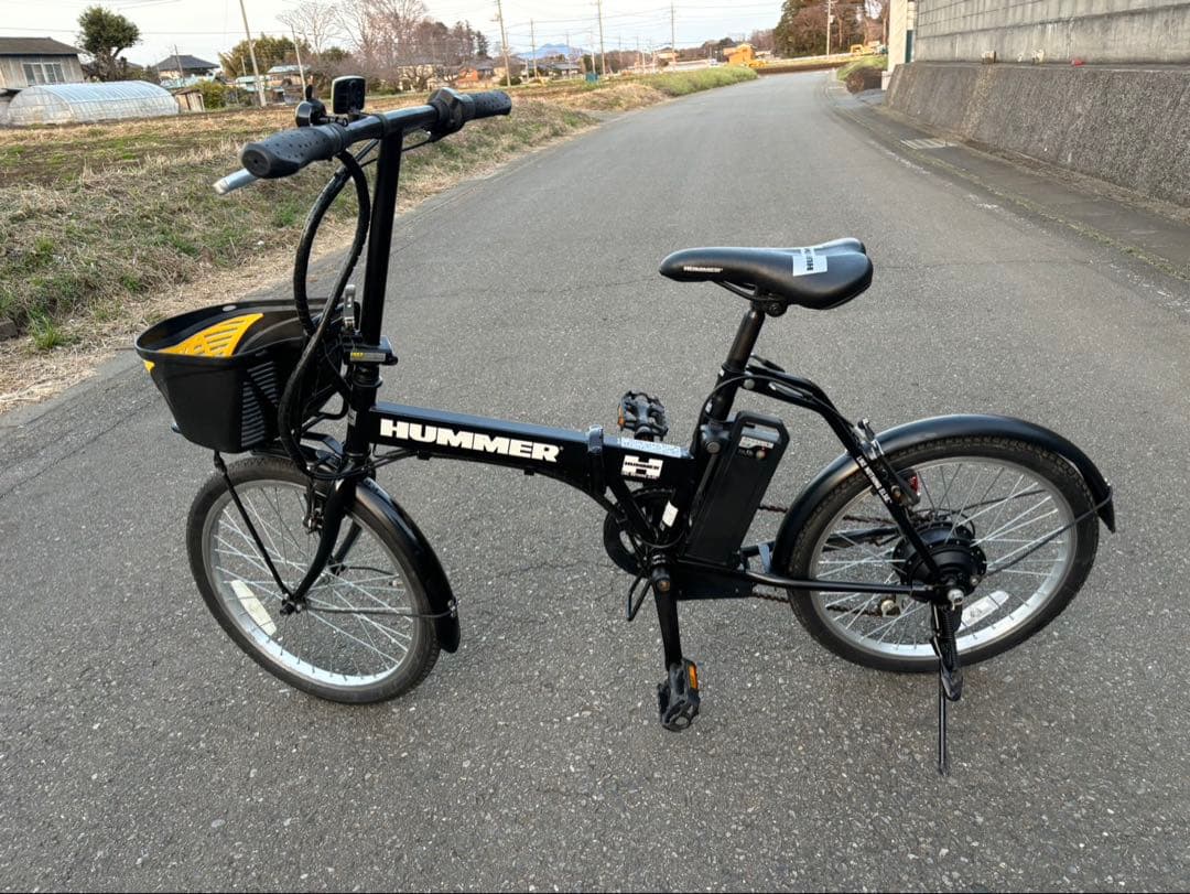 折りたたみ電動アシスト自転車　 HUMMER ハマー　送料無料